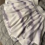 Lululemon  Athletica Court Rival Skirt - White and Purple Tie-Dye Photo 2
