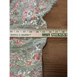 Free People  Lace Bralette‎ Floral Sz Medium Colorful Lightweight Sexy Loungewear Photo 4