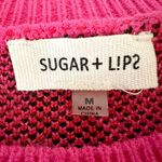 Sugar Lips Rocky Leopard Balloon Sleeve Sweater Photo 5
