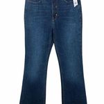 Old Navy NEW Extra High Rise Button Fly Flare Blue Jeans Womens Size 4 Photo 0