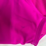 DKNY  Halter Style‎ Swimsuit Top W/Ruffle M FUSHIA PINK NEW Photo 8