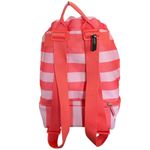 Victoria's Secret Coral Pink Striped Beach Cooler Backpack NWT Photo 3