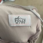 Oh Polly  In The Spotlight Rhinestone Embellished Ruched Bodycon Mini Dress US 2 Photo 2