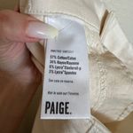 Paige Brooklyn Wide Leg Crop Jeans Size 30 in Quartz Sand Photo 10