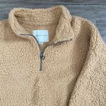 American Eagle sherpa cropped quarter zip Photo 1