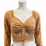 LA Hearts For PacSun Cropped Blouse Photo 6