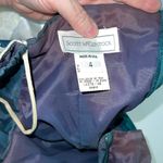 Beautiful Vintage 90s Scott McClintock Iridescent Taffeta Formal Dress! White Size 4 Photo 6