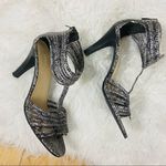 Avenue  black and white animal print / snake print party holidays heel 8.5 Photo 10