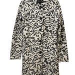 Nanette Lepore  Sz S Fit M Wool Blend Jacquard Button Sweater Coat Longline Photo 0