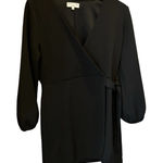 Madewell Texture and Thread Black Dress Photo 0