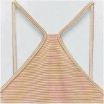 ZARA  Striped High Neck Romper Size M Photo 1