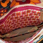 The Sak Womens Bag Floral Multicolor Waxed Coated Denim / Canvas Crossbody Bag - NEW Photo 5