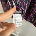 Marie Oliver [] Purple Hendrix Confetti Print Blouse- Size Large Photo 4
