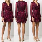 Saloni AlyaRed & Black Hearts Mini Dress US 4 NEW Photo 7