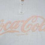 Coca-Cola Vintage 80s Pink Half Zip Sweatshirt Photo 2