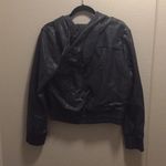 Wet Seal NWT  Faux leather hooded jacket. Photo 6
