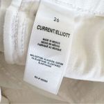 Current/Elliott The Arroyo Ultra High Mom Jean Pleated White Size 26 Photo 14