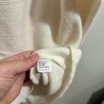 Elegant Cream Boatneck Sweater (1029) Size M Photo 3