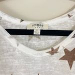 Umgee ‎ Tiger Stars Short Sleeve Slouchy Tee Size Small Photo 1