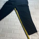 Jessica Simpson Pants Womens Large Black Pull On Ankle Pockets Boho Casual L Photo 3