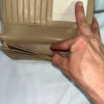 Coach  leather wallet RED Photo 8