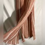 Forever 21  linen maxi dress with slit on the side size medium Photo 1