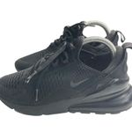 Nike Air Max 270 Womens 8 Triple Black Sneaker Shoes Athletic Outdoor AH6789 Photo 1