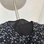 White Fox Boutique White Fox Marina Mini Dress Black Floral Photo 8