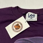 Lee Vintage 90s Sport Anaheim Mighty Ducks Helmet Purple T-Shirt womens Size XS/S Photo 2
