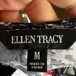 Ellen Tracy  Black White Tank Top, Minimalist, Quiet Luxury, Office Siren, Medium Photo 3