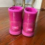 UGG  Classic Clear Mini Pink Ankle Boots ~ Size 5 ❤️🍄 Photo 4