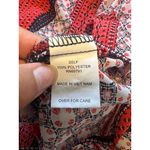 Figueroa & Flower‎ Blouse Shirt Women Size Large Boho Tunic Floral Patchwork Photo 9