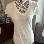 Mossimo Supply Co Mossimo size medium white V neck top Photo 0