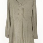 Joyce Leslie Y2K Preppy Cream Sweater Mini Cardigan  Vintage Women's Medium Photo 0