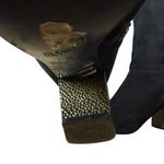 Jil Sander  Black Suede Mid Calf Boot Size 36 or US 6 Photo 8