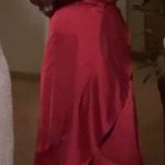 Nicole Miller Red Wedding Dress Photo 0