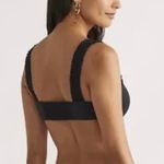 Vineyard Vines Smocked Bikini Top - Jet Black - XL Photo 12