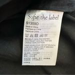 Sofie The Label Black & White Houndstooth Sequins Velvet Bow Mini Dress Size S Photo 10