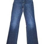 Mother The Mid Rise Dazzler Ankle Fray Women's Jean Size: 24 Blue Photo 0