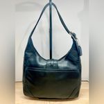 Coach  Hampton Leather Hobo Bag Black Style 8A67 Y2K Vintage 2005 Photo 2