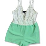 Uk2la ⭐️ Lace and Green Sexy Romper Photo 2