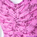 Free People NEW Intimately ‎ Caught Up Printed Slip Dress, Pink, XL Photo 7