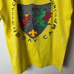 Urban Outfitters Ouachita Area Council T Shirt Vintage 90s Extra Small XS Yellow Graphic Tee Photo 4