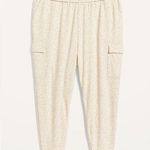 Old Navy Mid-Rise French Terry Plus-Size Live-In Cargo Jogger Pants Photo 0