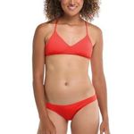 Eidon  Surf Women’s Madison Fixed Triangle Bikini Top TAMARINDO Size Small NWT Photo 0
