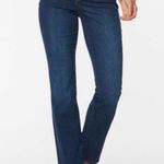 NYDJ  Dark Wash Marilyn Straight Lift Tuck Mid Rise Jeans Sz 2 Photo 0