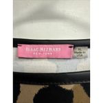 Isaac Mizrahi  NY Size XL Leopard Print Black‎ Stretchy Long Sleeve Crew Neck Photo 2