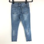 Indigo Rein Womens Jeans Skinny Distressed Anklet Raw Hem Stretch 5 Photo 2