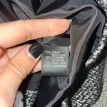 Lafayette 148 Houndstooth Wool Blend Short Sleeve Belted Jacket Coat Black Photo 2