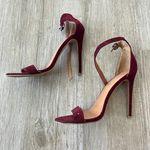 Charlotte Russe Womens Burgundy Heels - 7 Photo 4